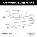 DESTINATION TRIFOLD SOFA 62IN (NORLINA)