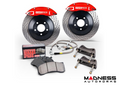 StopTech 06+ Honda Civic R Front BBK w/ Red ST-41 Caliper 300x28mm Drilled Rotors
