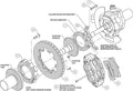 Wilwood D8 Front Hat Kit 12.19in Rotor 76-77 Ford Bronco Dana 44 w/Lines