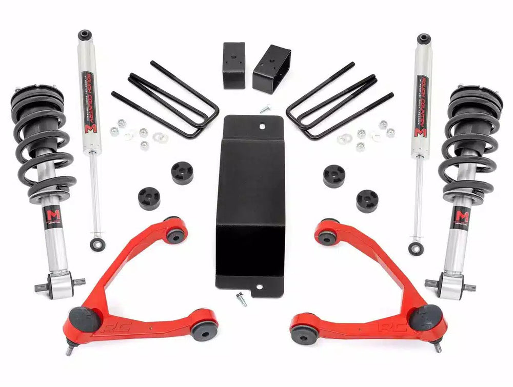 3.5 Inch Lift Kit UCA M1 Struts Chevy/GMC 1500 (07-13)