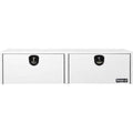 18X16X72 INCH WHITE SMOOTH ALUMINUM TOPSIDER TRUCK BOX