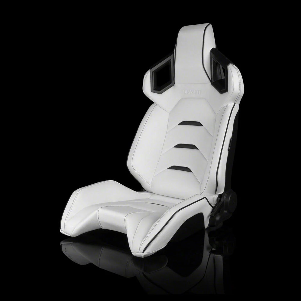 Braum Alpha X Series Sport Seats - Black - BRR5-BKBK