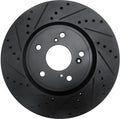 R1 Concepts E- Line Series Brake Rotor with Ceramic Brake Pads Hdw
