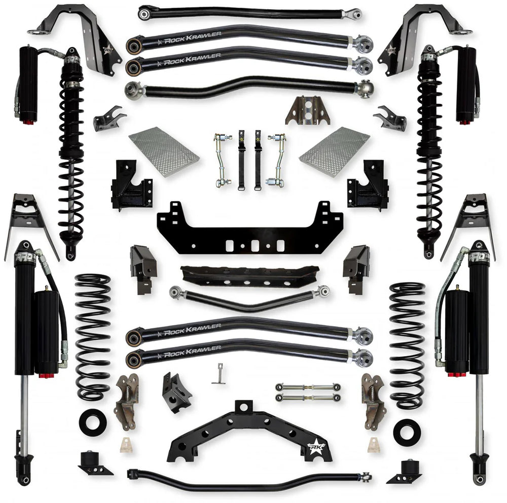 18C WRANGLER JL 2DR 4.5IN PRO ELITE LONG ARM COIL OVER SUSPENSION W/ FAST CD AD