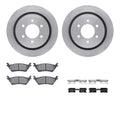 R1 Concepts E- Line Series Brake Rotor with Ceramic Brake Pads Hdw Fits Ford F-150
