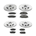 Power Stop 11-14 Ford Mustang Front & Rear Z23 Evolution Sport Brake Kit