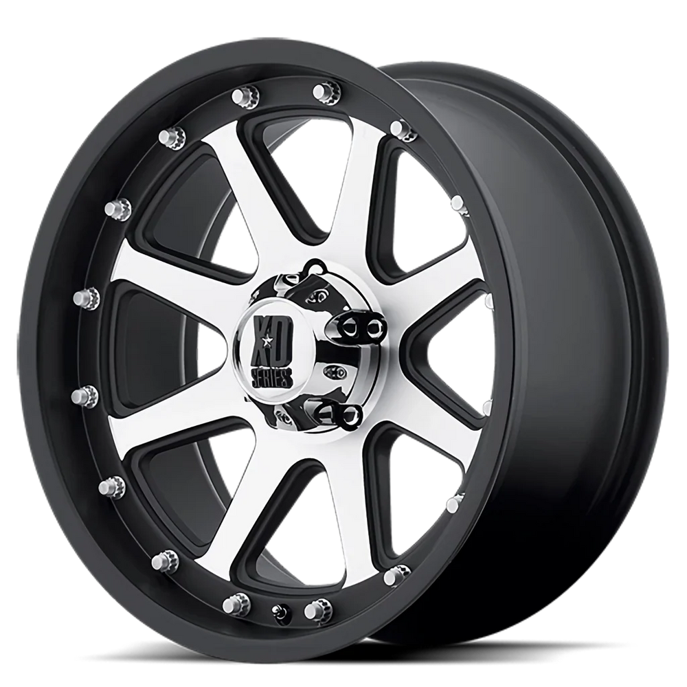 KMC XD SERIES 17x9 798 ADDICT MATTE BLACK 5X5.5 bp 5.71 b/s 18 offset