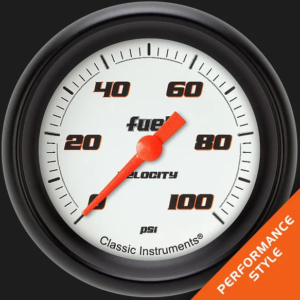 VELOC WHT 2 5/8IN FUEL PR 100PSI EL