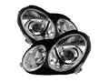Xtune Mercedes W203 C Class Sedan 01-05 Projector Headlights -Chrome PRO-JH-MBW203-C
