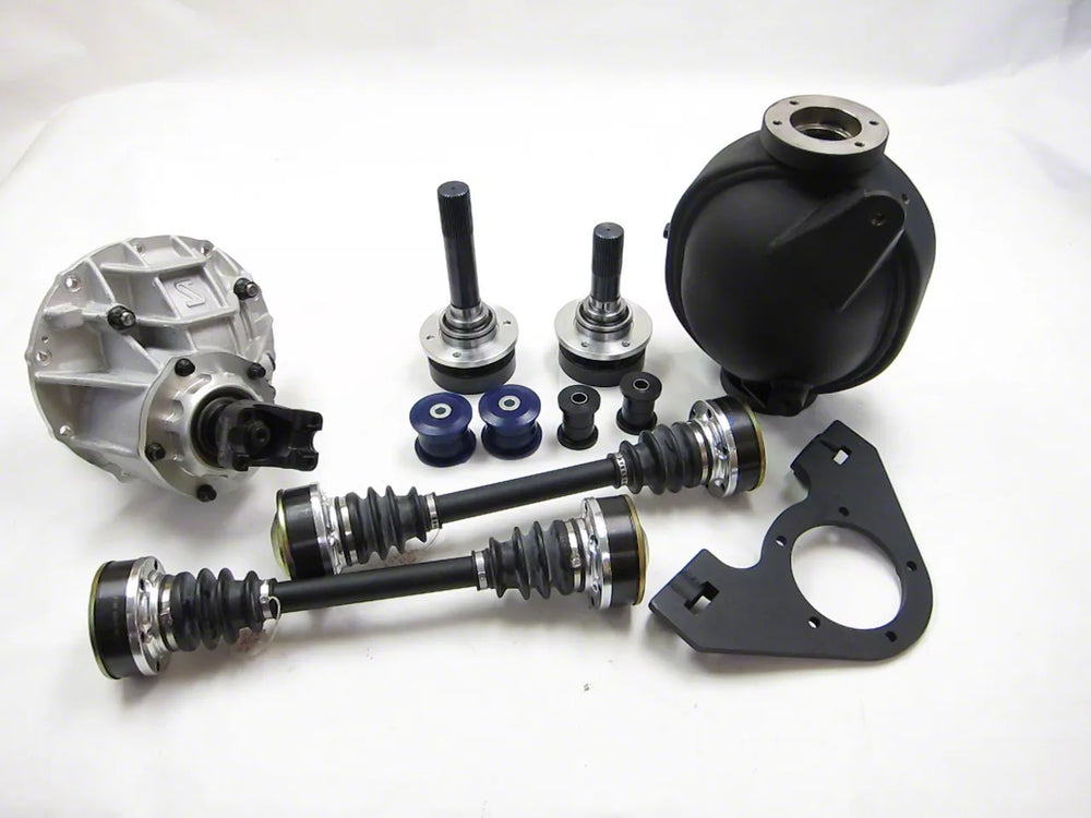 Driveshaft Shop 2015 Charger Hellcat /Scatpack SRT8 Automatic 9 Direct Bolt-in Kit: includes Axles and 4 Aluminum shaft (Diff ordered separately)