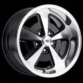 REV WHEELS 109 CLASSIC SERIES MAGNUM 18X8 5x114.3/5x4.5 +0MM OS POLISHED/BLACK