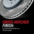 Power Stop 05-06 Toyota Camry Front and Rear Semi-Coated Rotor Kit