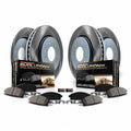 Power Stop 05-06 Toyota Camry Front and Rear Semi-Coated Rotor Kit