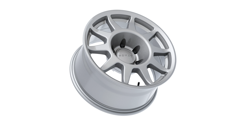 Nomad N505OE Touring 17x8.5in / 5x150 BP / 35mm Offset / 110.5mm Bore - OE Silver