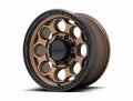 ~(30 lbs. 21X21X11)~ DIRTY HARRY 18x8.5 6x135.00 MATTE BRONZE W/ BLACK LIP (0 mm)