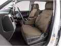 Covercraft 19-20 Ford F-150 Polycotton SeatSaver Custom Front Row Seat Covers - Wet Sand
