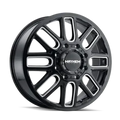 RENEGADE Cast Beadlock Wheel 8 LUG 17x9 8x6.5 (8x165.1) -20mm Offset 4.25 Backspace