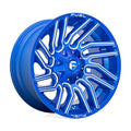Fuel Wheels blue auto part