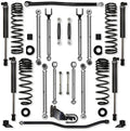 Rock Krawler 2021+ Jeep Wrangler JLU 4DR (4XE) 3.5in X Factor Pro (No Limits) Aluminum System