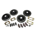 Pro Rock 44 Unlimited Front Housing 2007-2018 Jeep JK Extra Caster No Ball Joints .50 XD Wall 65.5 Width Raised Track Bar Bracket Steering Stabilizer Tabs Loose Fits Non-Tru Lok Diffs