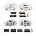 Power Stop 08-15 Mitsubishi Lancer Front & Rear Z23 Evolution Sport Brake Kit