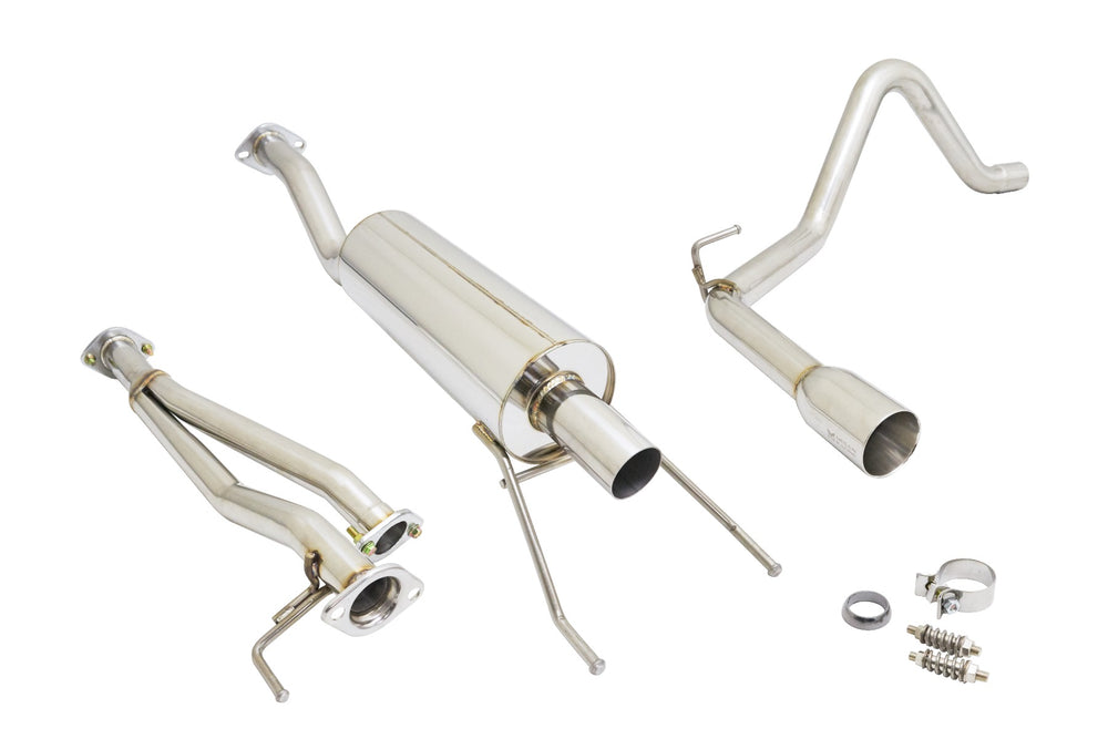 Megan Cat-Back OE-RS Toyota Tacoma 16 Stainless Single Tip side exit