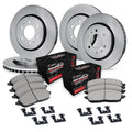 R1 18-21 Ford ExpeditIon Front & Rear Brake Rotor Set w/Off-Road/Tow Brake Pads and Hardware