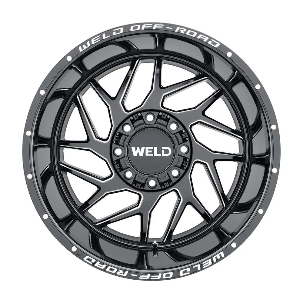 Weld black auto part