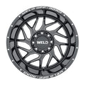 Weld black auto part