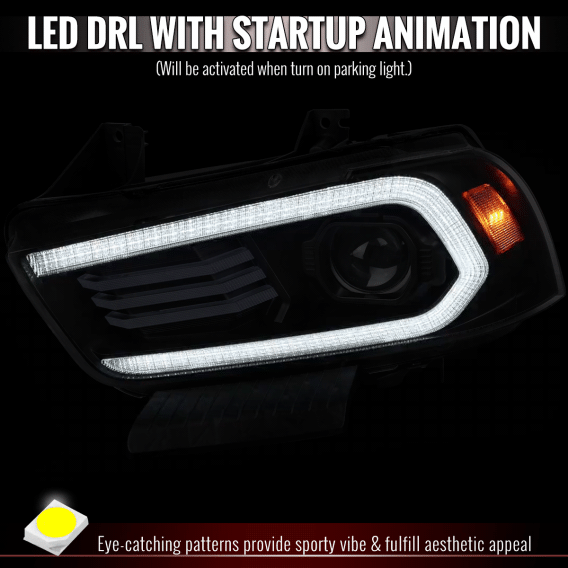 DODGE CHARGER HID PROJECTOR HEADLIG