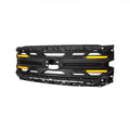 ARMOR GRILLE W/ AMBER LIGHTS & OEM
