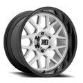 GRENADE 2 22X12 8X170 44MM BRUSHED MILLED W/ GLOSS BLACK LIP