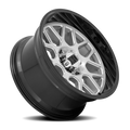 GRENADE 2 22X12 8X170 44MM BRUSHED MILLED W/ GLOSS BLACK LIP