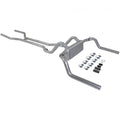 American Thunder Crossmember-Back Exhaust System Fits 1967-1974 Chevrolet Camaro, Pontiac Firebird And 1968-1974 Chevrolet Nova With V8 Engine, 2.5 Inch Pipes Moderate Sound Flowmaster