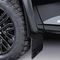 19C RAM 1500 REAR 2 PC BLACK MUD SKINS SOLID HIGH DENSITY POLYETHYLENE