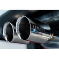 Remark 2017 Civic Si 4 Door Sedan Cat Back Exhaust w/Stainless Double Wall Tip (Not Resonated)