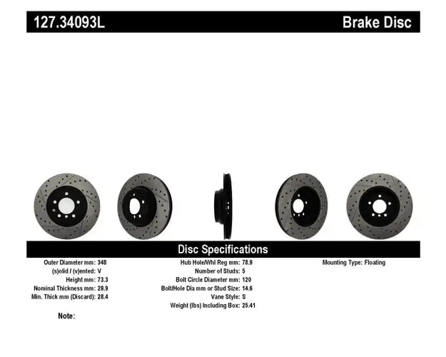 SPORT AXLE PACK, SLOTTED, 4 WHEEL