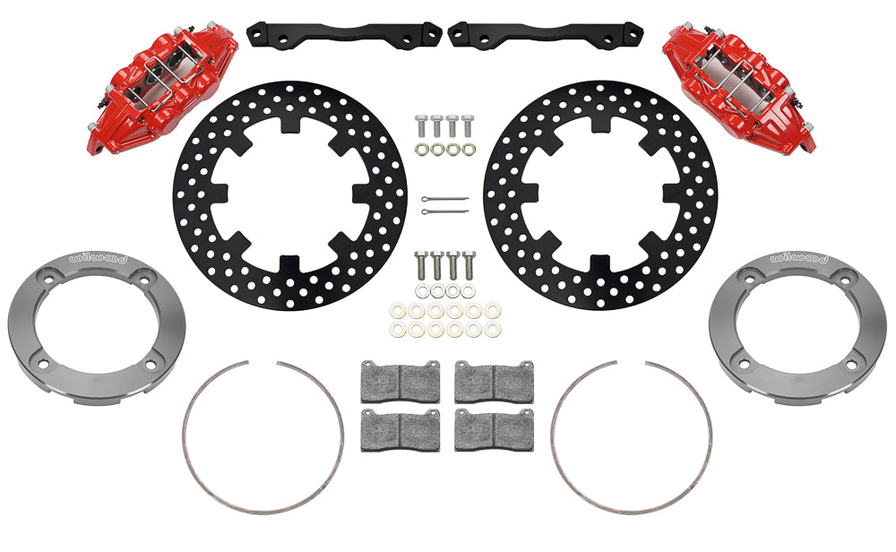Wilwood red auto part