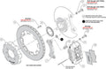 Wilwood Forged Dynalite Front Hat Kit - Black Caliper 11.75in Rotor 16+ Miata