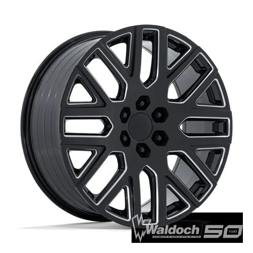PR231 22X9 6X5.5 78 +28 G-BLK-MILL