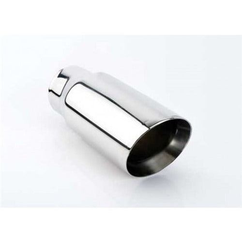 CHROME 5IN X 36IN TURN DOWN STACKS DIESEL STACKS 4.00IN ID / 6.00IN OD