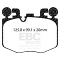 EBC Racing 22-24 Toyota GR Supra RP-1 Race Front Brake Pads