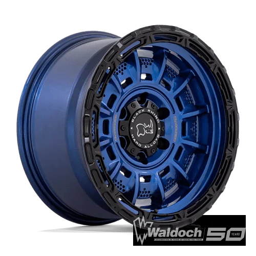 BR002 17X9 6X5.5 CB-BLU BLK-LP 0MM