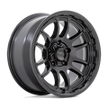 WRATH 17X8.5 6X5.5 00MM SATIN BLACK
