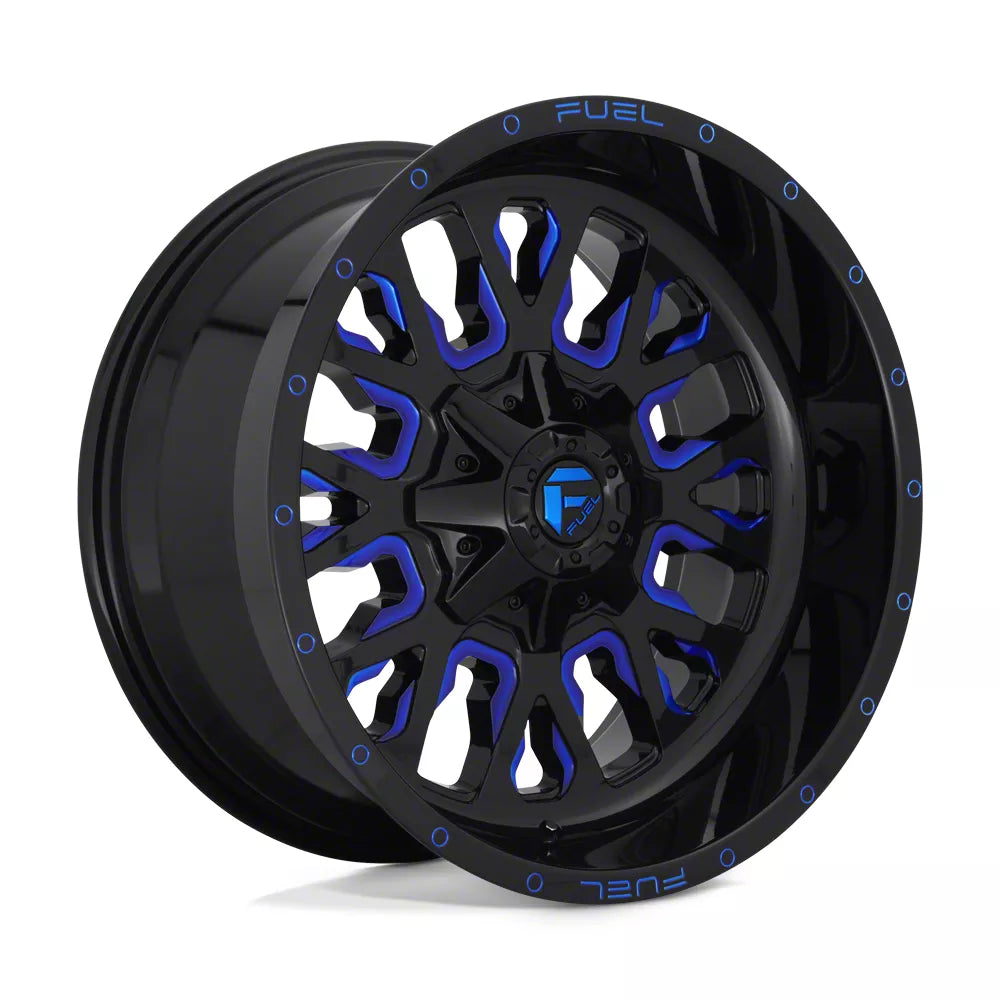 ~(47 lbs. 23X23X12)~ STROKE 20x9 8x180.00 GLOSS BLACK BLUE TINTED CLEAR (1 mm)