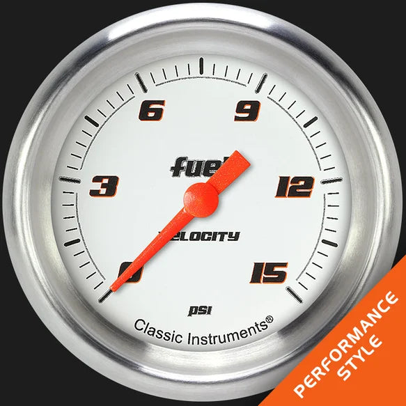 VELOC WHT 2 5/8IN FUEL PR 15PSI ELE