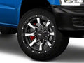 MO970 20x10 5x127.00/5x139.70 GLOSS BLACK W/ MACHINED FACE (18 mm)