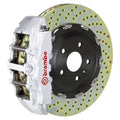 Brembo 21+ Sienna (XL40) Front GT BBK 6 Piston Cast 380x34 2pc Rotor Drilled-Silver