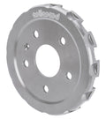 Wilwood 20-23 Chevy Corvette C8 Aero4 Black Rear Big Brake Kit - Drilled & Slotted