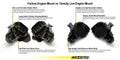Motor Mount Pair,SD,B8 V8Stre